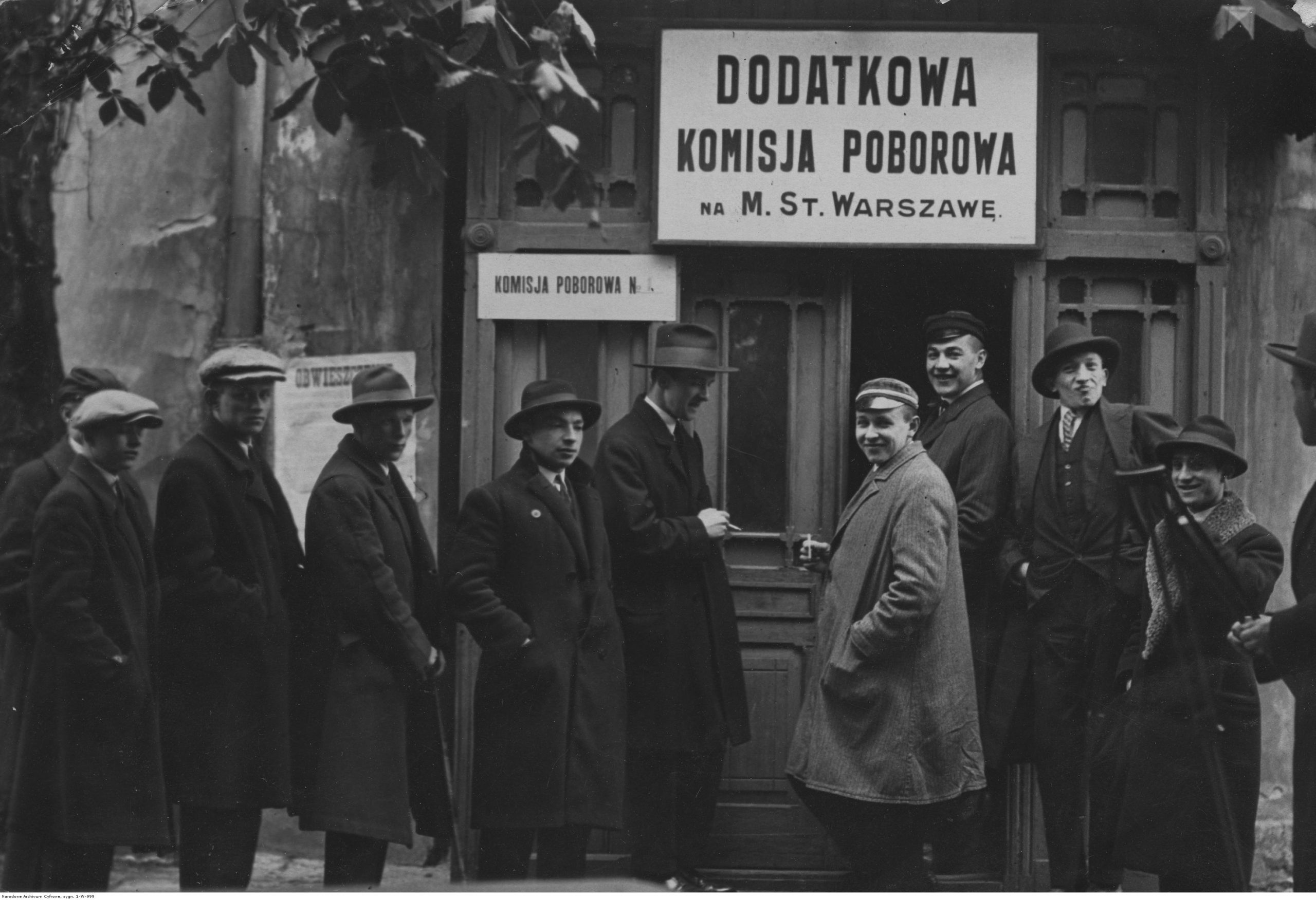 4 sierpnia 1920 r. Poborowy w spódnicy