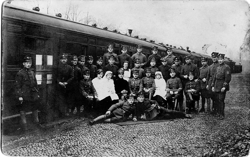 28 lipca 1920 r. Profesorski pociąg samarytański odjeżdża z Poznania